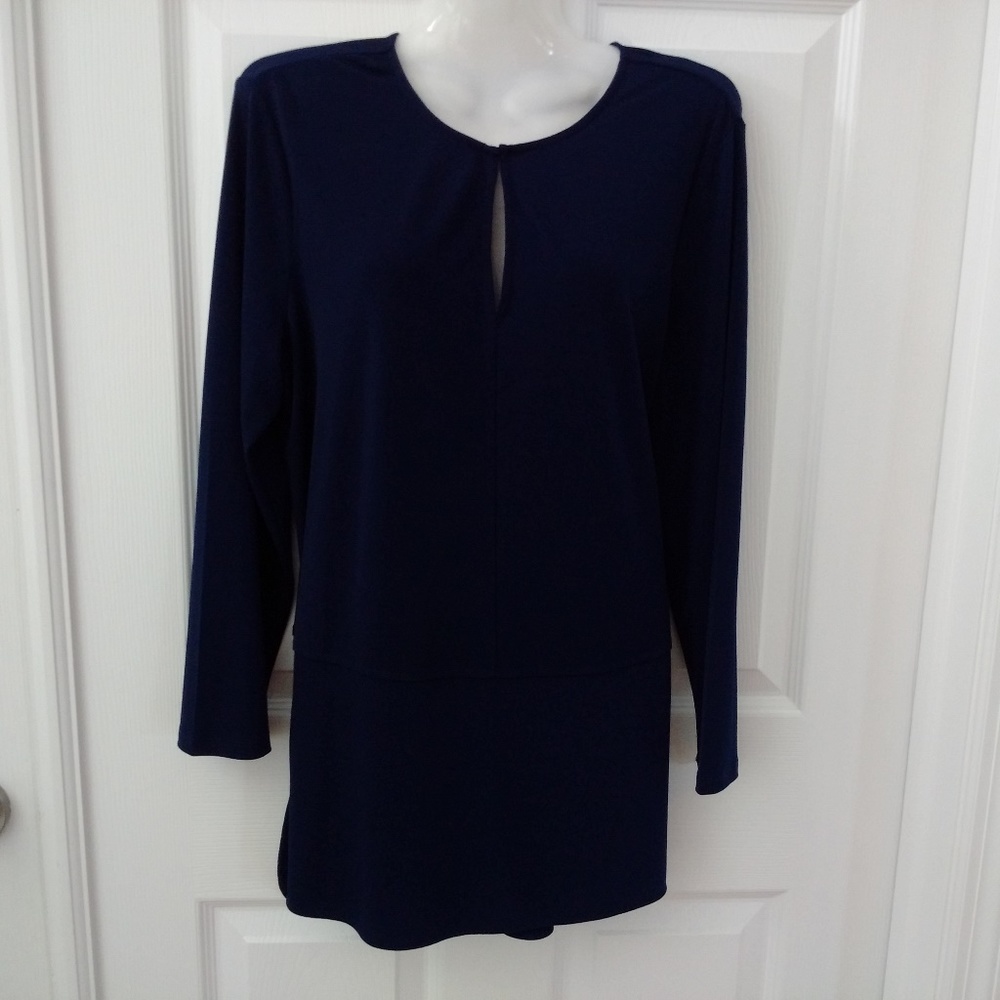 lauren by ralph lauren petite large navy NWOT